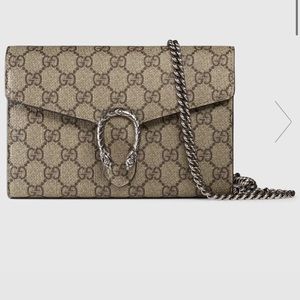 Gucci Dionysus GG Supreme Chain wallet